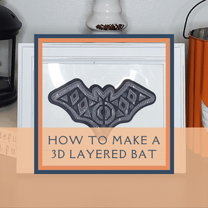 HOW TO MAKE A 3D LAYERED BAT